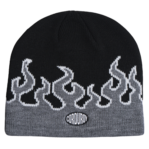 LL burn skully beanie - Black
