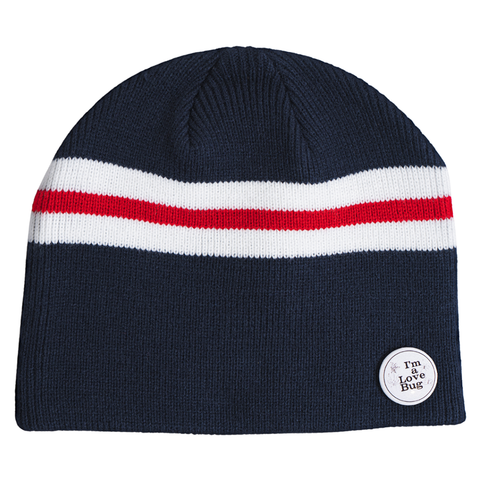 Love bug beanie - Navy