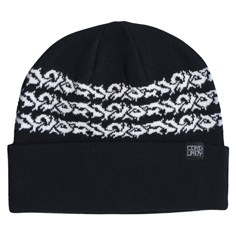 Prickly beanie - Black