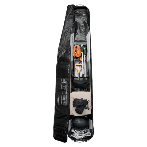 Snow roller 70L ski bag - Blackout