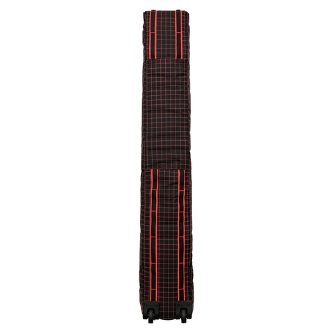 Snow roller 70L ski bag - Coral flash