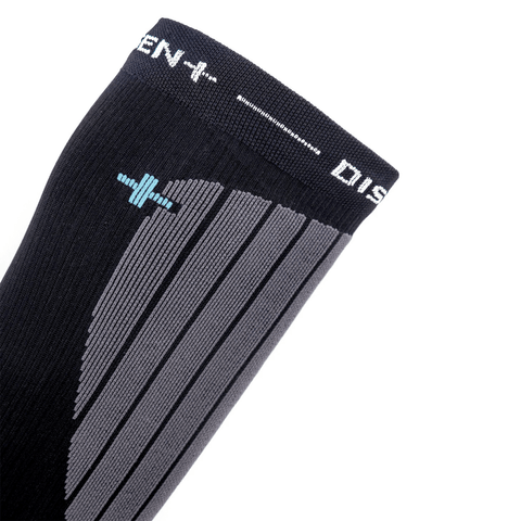 GFX compression Hybrid DLX-wool ski socks - Black