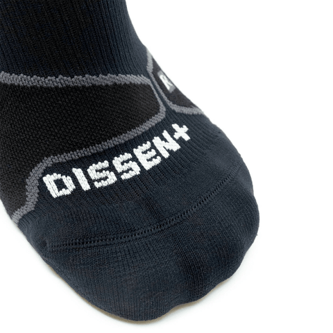 GFX compression Hybrid DLX-wool ski socks - Black