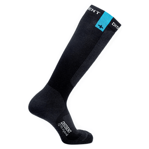 IQ fit Hybrid ski socks - Black