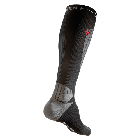 Pro fit compression Nano tour ski socks - Black