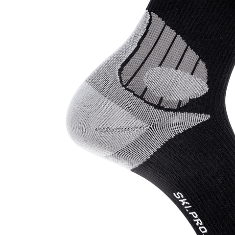 Pro fit compression Nano tour ski socks - Black