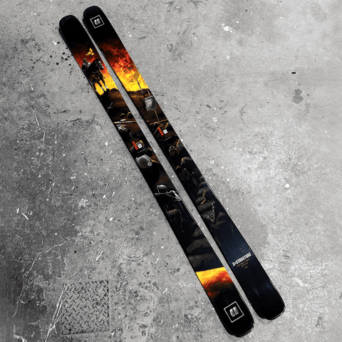 D-Structure 25th anniversary ARV 100 skis 2025