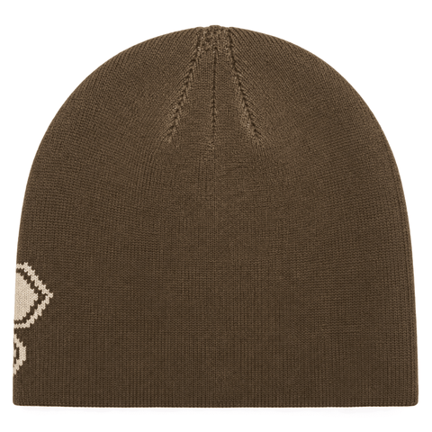 FW26 skully beanie - Brown