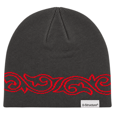 FW26 skully beanie - Charcoal