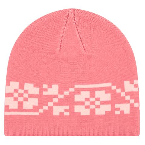 FW26 skully beanie - Pink