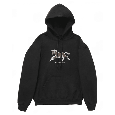 Giddy up! hoodie - Black