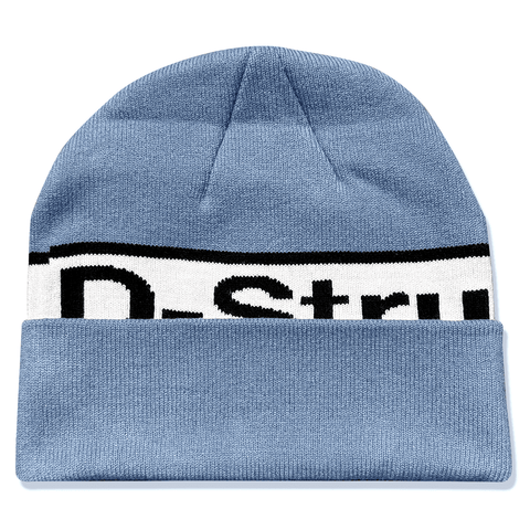Logotype beanie - Steel blue