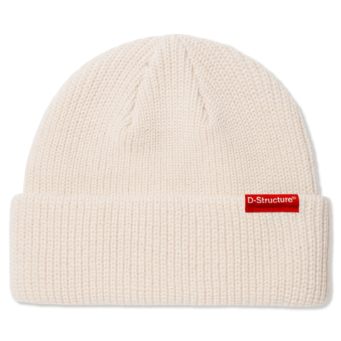 Red label beanie - Bone