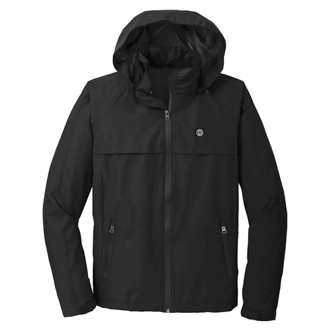 Ring rain jacket - Black