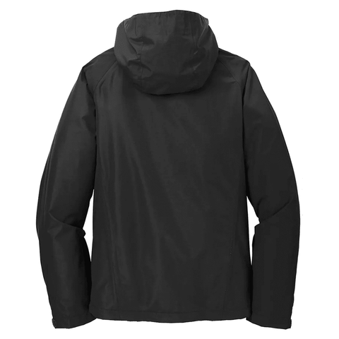 Ring rain jacket - Black