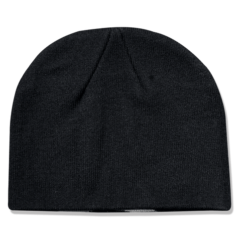 Ring skully beanie - Black