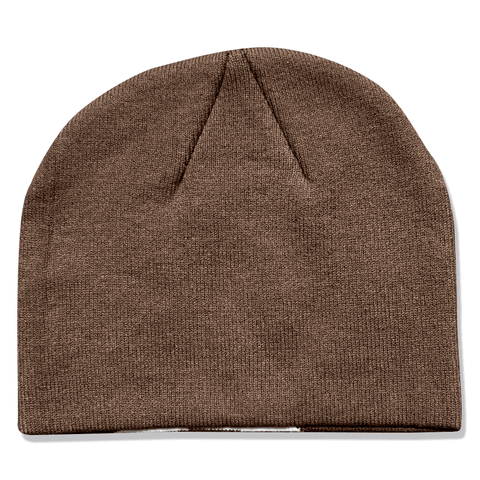 Ring skully beanie - Cocoa brown