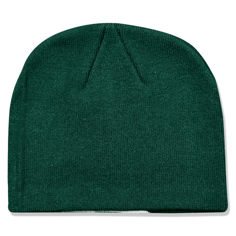 Ring skully beanie - Forest green