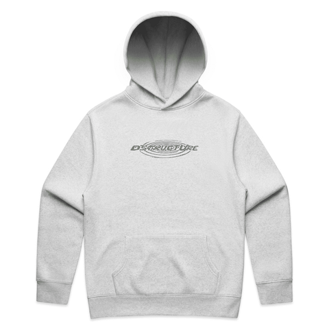 Swirl hoodie - Ash heather