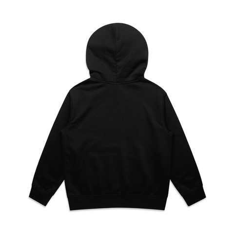 Swirl kids' hoodie - Black
