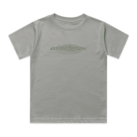 Swirl kids' t-shirt - Faded olive