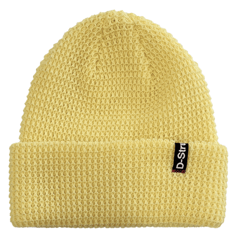 Tack waffle beanie - Dandelion