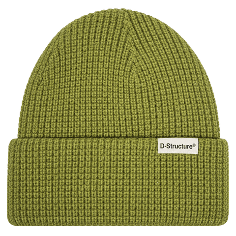 White label beanie - Olive green