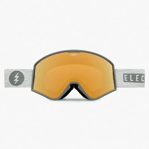 EK1 goggle - Flood grey / Gold chrome + Yellow