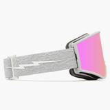 Kleveland goggle - Grey neuron / Pink chrome + Dark grey