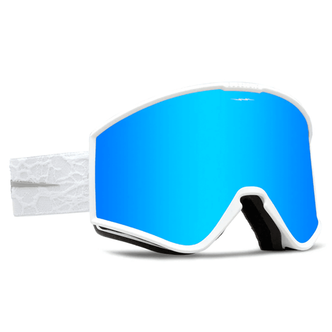 Kleveland goggle - Matte white neuron / Blue chrome + Yellow