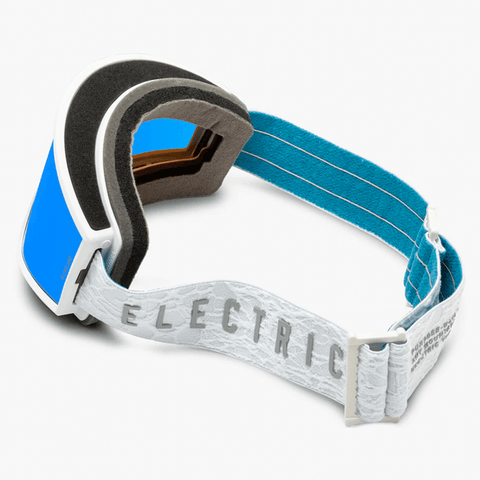 Kleveland goggle - Matte white neuron / Blue chrome + Yellow