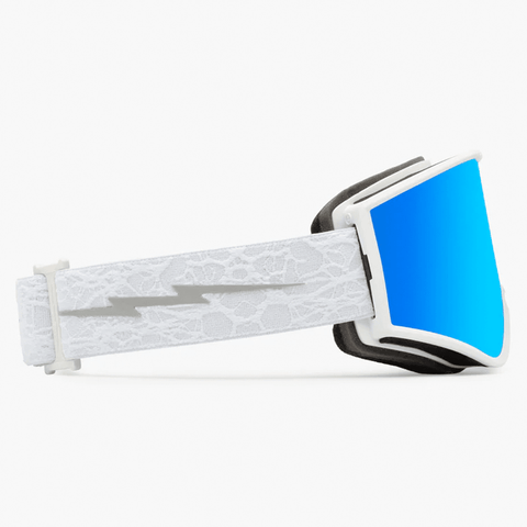 Kleveland goggle - Matte white neuron / Blue chrome + Yellow