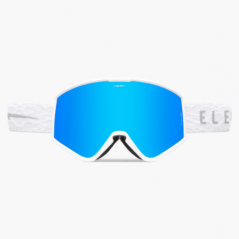 Kleveland goggle - Matte white neuron / Blue chrome + Yellow