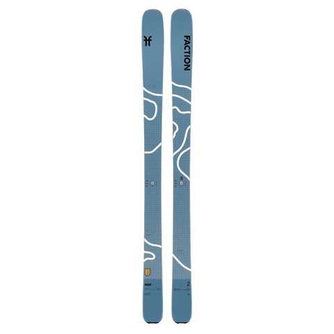 Agent 2 skis 2026 - Blue