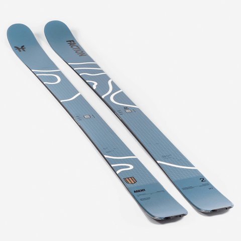 Agent 2 skis 2026 - Blue