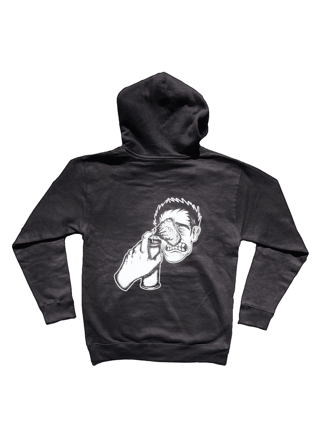 Hoodie Frosted x Sam Mirzadeh Facepaint - Black – D-STRUCTURE