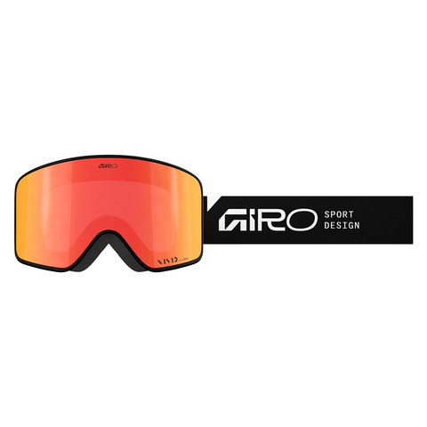 Method goggle - Black stacked / Vivid Ember + Vivid Infrared