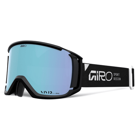 Revolt goggle - Black stacked / Vivid Royal + Clear