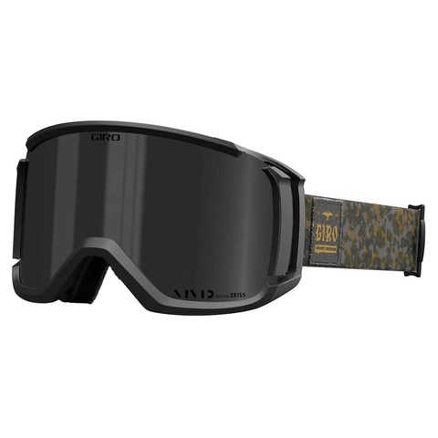 Revolt goggle - Tort silencer camo / VIVID Jet black + Clear