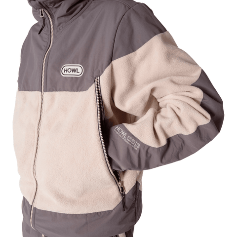 Polar fleece zip up - Marshmallow