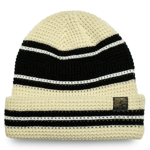 Stripe beanie - Bone