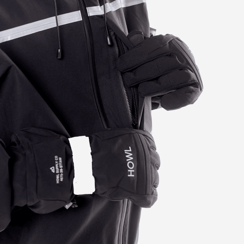 Taped jacket - Black