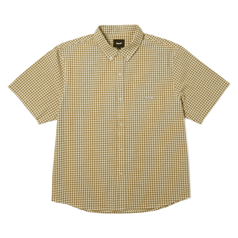 89 micro gingham oxford shirt - Natural