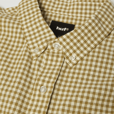 89 micro gingham oxford shirt - Natural