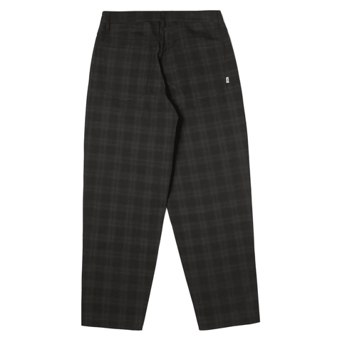 Cromer plaid pants - Black
