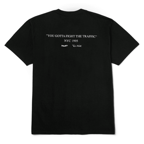 Fight the traffic t-shirt - Black