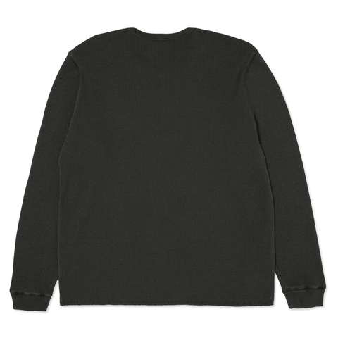 Megablast overdyed thermal long sleeve - Asphalt