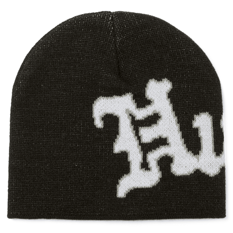 Noble skull beanie - Black