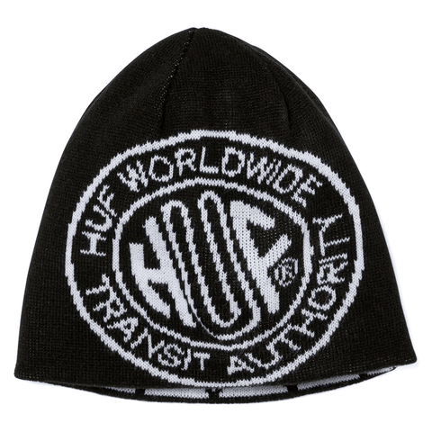 Token reversible skull beanie - Black / White