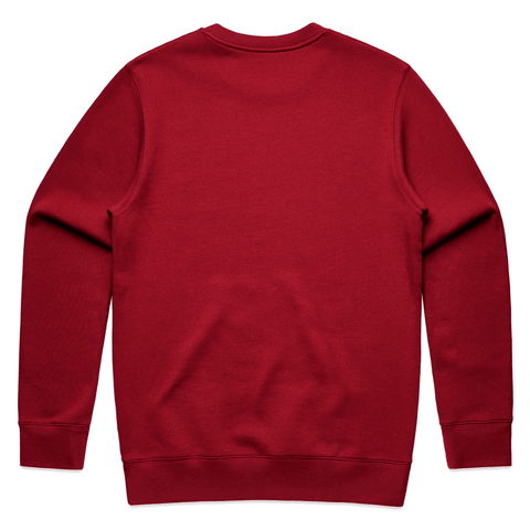 All city crewneck - Dark red